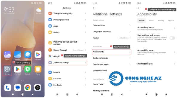 7 cách tắt màn hình Xiaomi không cần nút nguồn cho mọi dòng máy 4 cach tat man hinh xiaomi khong can nut nguon congngheaz 4