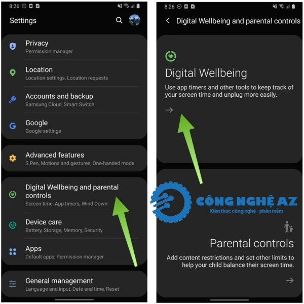 digital wellbeing la gi cach gioi han thoi gian su dung ung dung congngheaz 2
