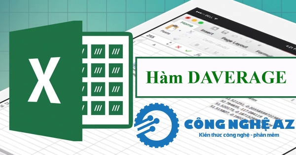 ham daverage trong excel la gi congngheaz
