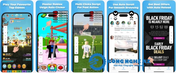15 Ứng dụng Auto Click miễn phí cho Android, IOS & PC tốt nhất 2025 12 ung dung auto click mien phi cho ios congngheaz 2