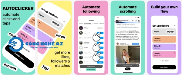 15 Ứng dụng Auto Click miễn phí cho Android, IOS & PC tốt nhất 2025 10 ung dung auto click mien phi cho ios congngheaz