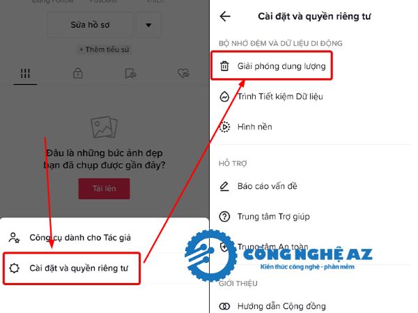 cach bo quyen rieng tu tren tiktok cong khai congngheaz 5