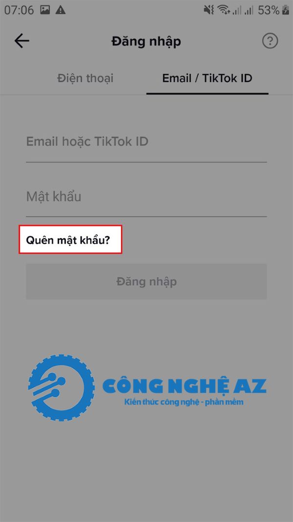 Cách lấy lại nick Tiktok cũ khi quên số điện thoại, mật khẩu, Facebook 3 cach lay lai nick tiktok khi mat so dien thoai mat khau facebook congngheaz 3