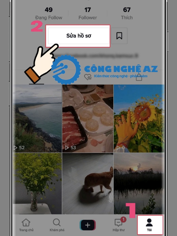 cach lien ket tiktok voi facebook congngheaz 7 1