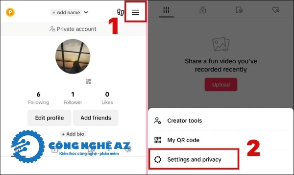 cach lien ket tiktok voi facebook congngheaz