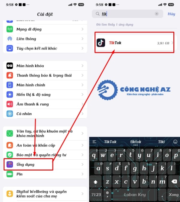 cach xoa ban nhap tren tiktok congngheaz 5